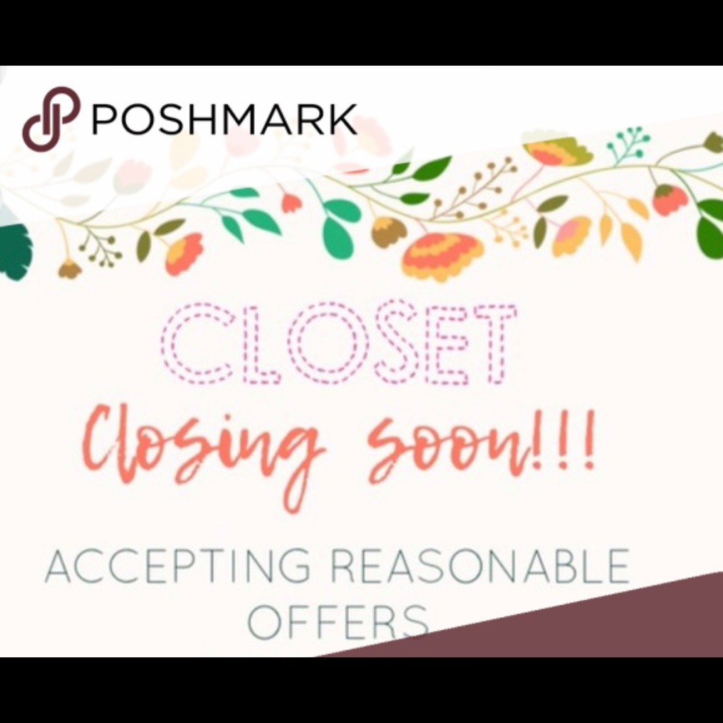 Closet Closing Last Few Days!!!